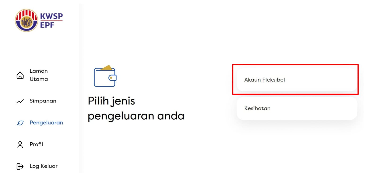 kwsp akaun withdrawal